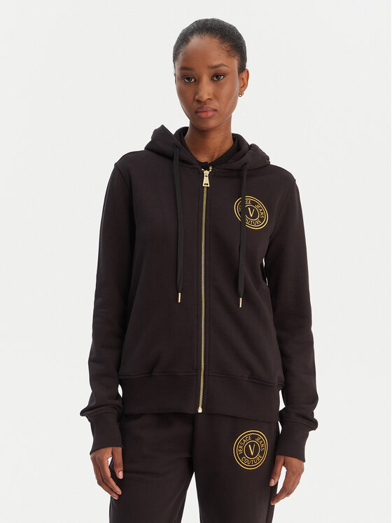 Versace Jeans Couture Versace Jeans Couture Sweatshirt 80HAIT02 CF01T Schwarz Regular Fit