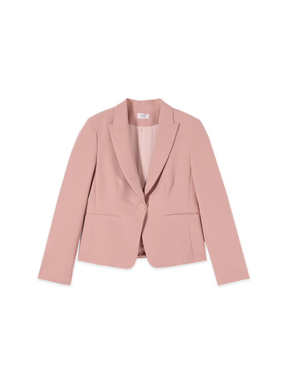 Oltre Oltre Giacca da abito Q033R004666N0A6 Rosa Regular Fit