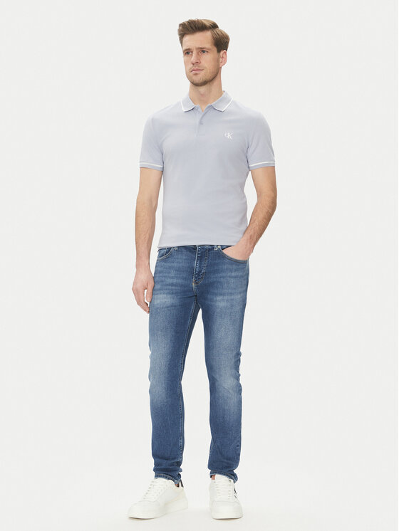 Calvin Klein Jeans Calvin Klein Jeans Tricou polo J30J315603 Albastru Slim Fit