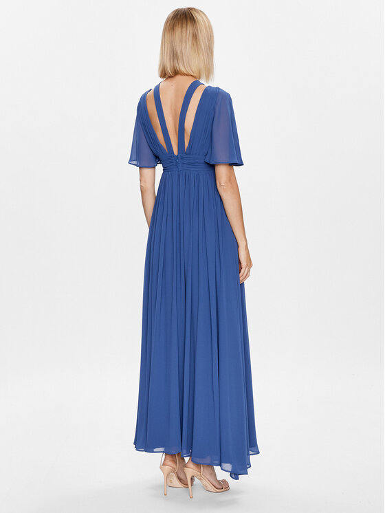 Marella Marella Večerní šaty Icona 2332210432 Modrá Slim Fit