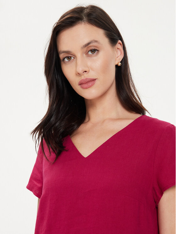 Tatuum Tatuum Vasaras kleita Twiga T2408.205 Sarkans Regular Fit