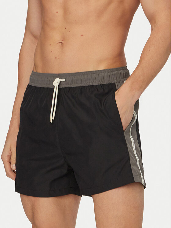 EA7 Emporio Armani EA7 Emporio Armani Pantaloni scurți pentru înot 7M001679 AF21070 MC429 Negru Regular Fit