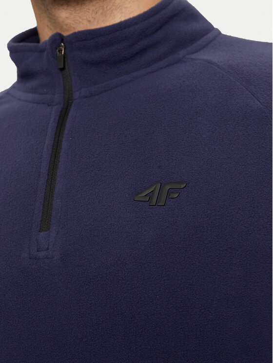 4F 4F Termoaktyvus apatinis trikotažas, viršus 4FWAW24UFLEM044 Tamsiai mėlyna Slim Fit