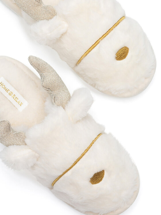 Home & Relax Home & Relax Pantofole BE-C21 Écru