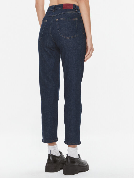 Tommy Hilfiger Jeans Classic WW0WW39373 Dunkelblau Straight Fit Modivo