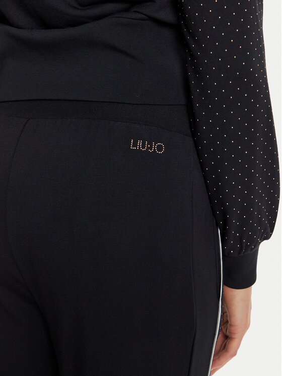 Liu Jo Liu Jo Donji dio trenerke TF4272 FS576 Crna Regular Fit