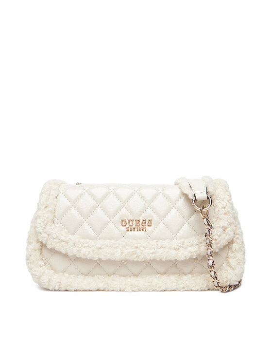 Guess Guess Geantă Cristi HWTG81 39210 Écru
