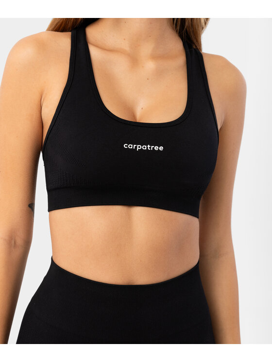 Carpatree Carpatree Biustonosz sportowy Blaze bra Czarny