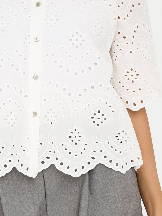 ONLY ONLY Krekls Valais 15351106 Krēmkrāsas Regular Fit