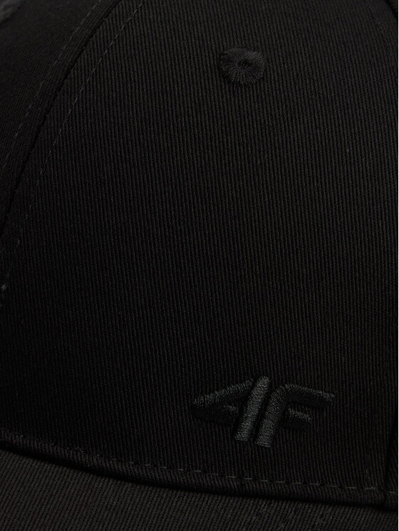 4F 4F Czapka z daszkiem BASIC 1 Czarny