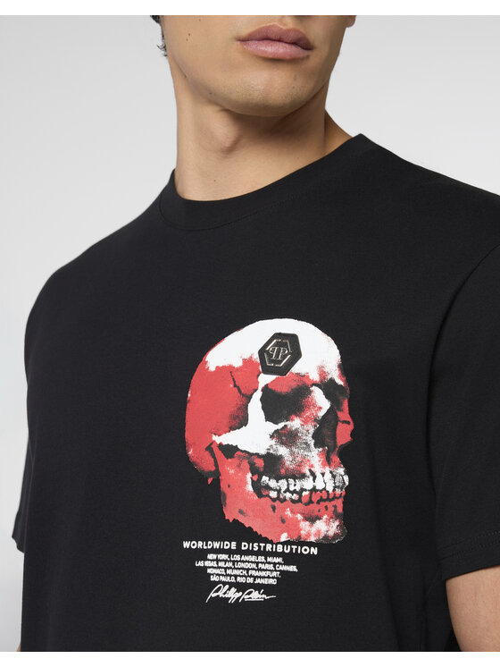 PHILIPP PLEIN PHILIPP PLEIN T-shirt 28969 Nero Regular Fit