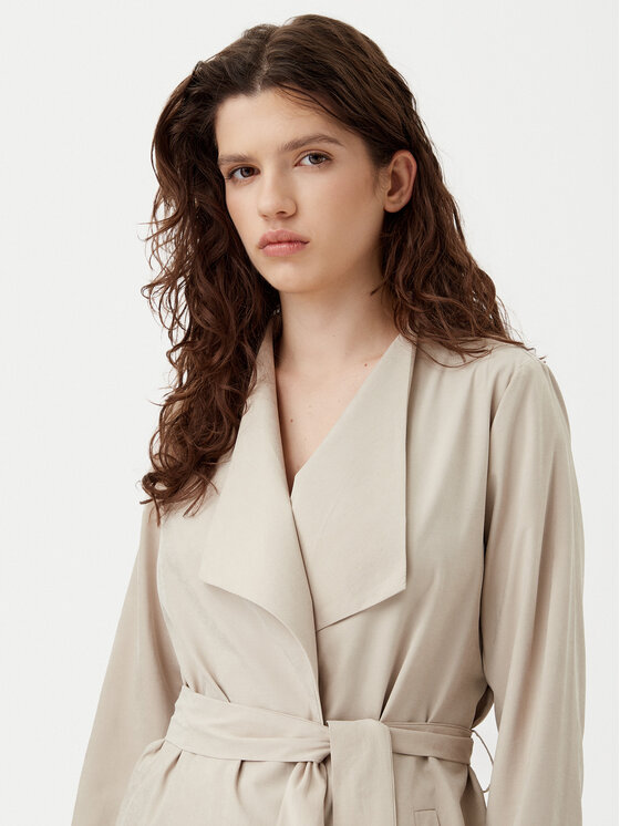 Vila Vila Trench Lanni 14100219 Bež Regular Fit