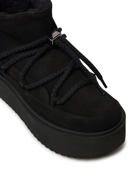 Inuikii Inuikii Hótaposó Classic Low Platform 75204-004 Fekete