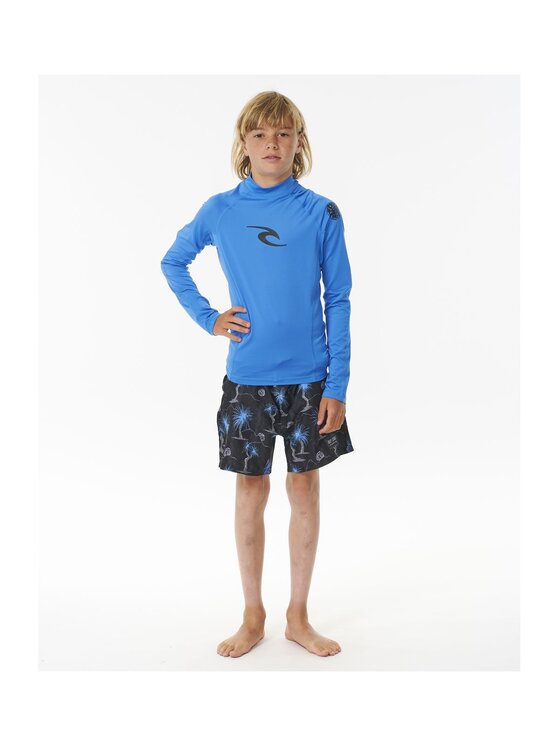 Rip Curl Rip Curl Koszulka do pływania Brand Wave Upf L/S-Boy Niebieski