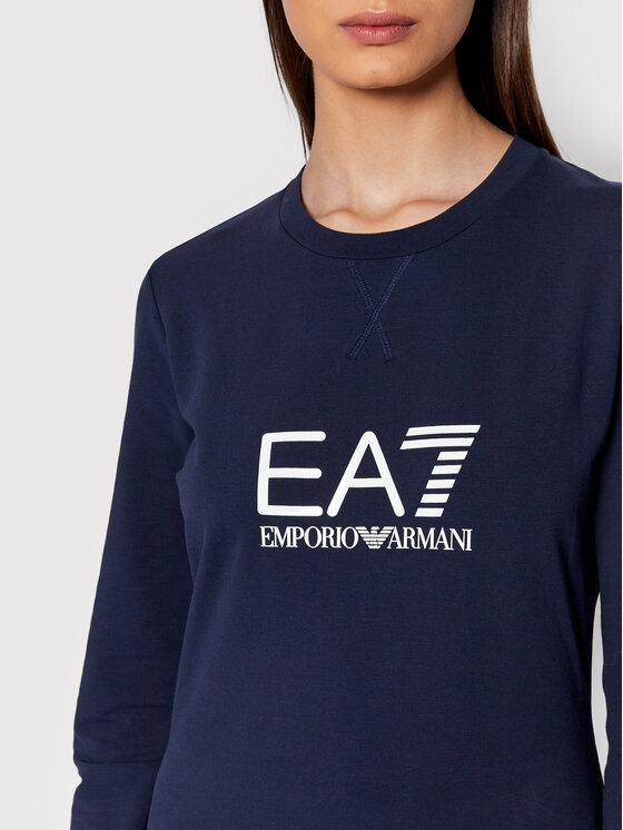 EA7 Emporio Armani EA7 Emporio Armani Pulóver 8NTM35 TJCQZ 1554 Sötétkék Regular Fit