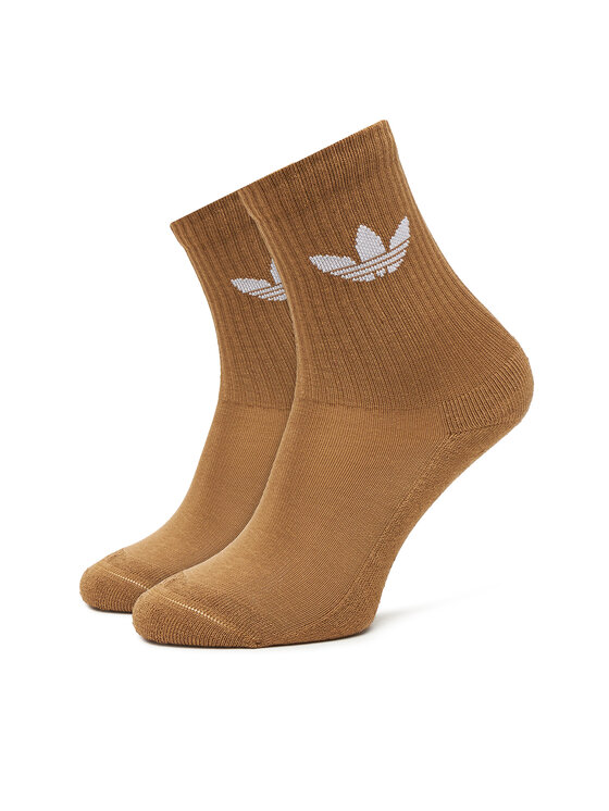 adidas adidas Set od 6 pari unisex visokih čarapa Trefoil Cushion JY2678 Šarena