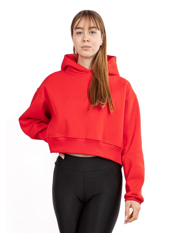 DKaren Sport DKaren Sport Bluza DK-K-B11 Czerwony Classic Fit