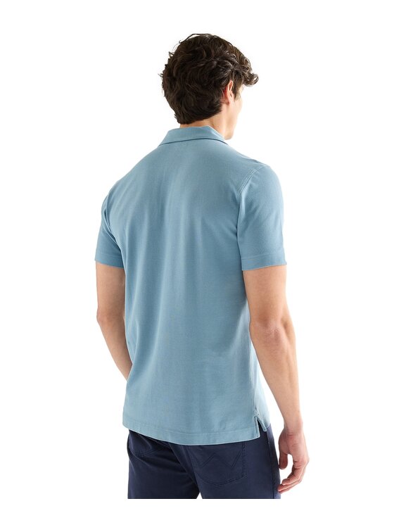 Wrangler Wrangler Polo 112378448 Blu Regular Fit