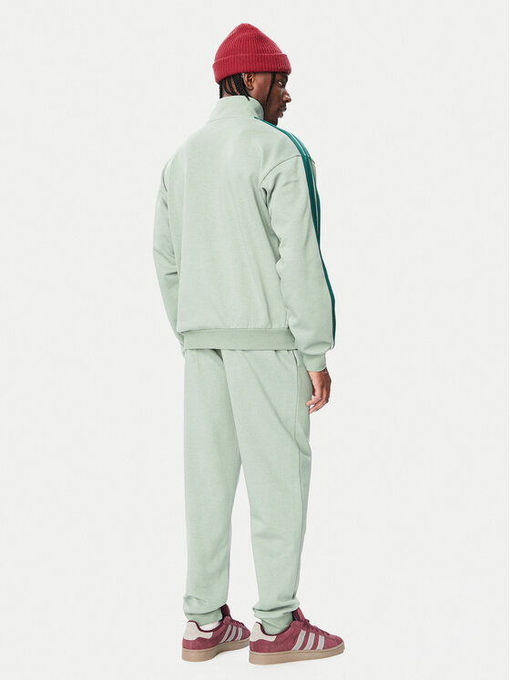 adidas adidas Sportinis kostiumas 3-Stripes Fleece KX5625 Žalia Regular Fit