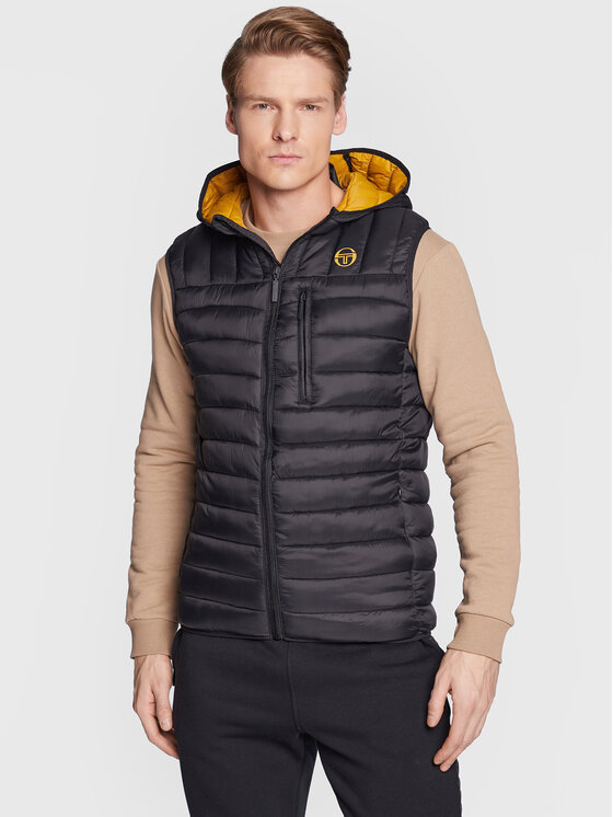 Sergio Tacchini Telovnik Nessen 39410 Črna Regular Fit
