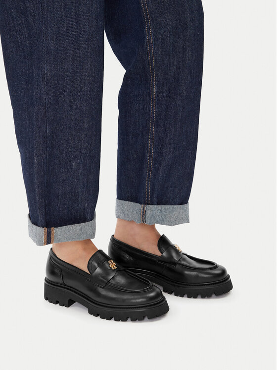 Badura Badura Loafers C-AUSTYN-24605PE Μαύρο