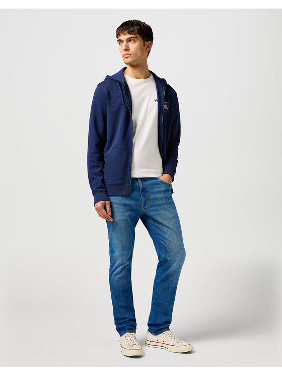 Wrangler Wrangler Bluza 112362887 Granatowy Regular Fit