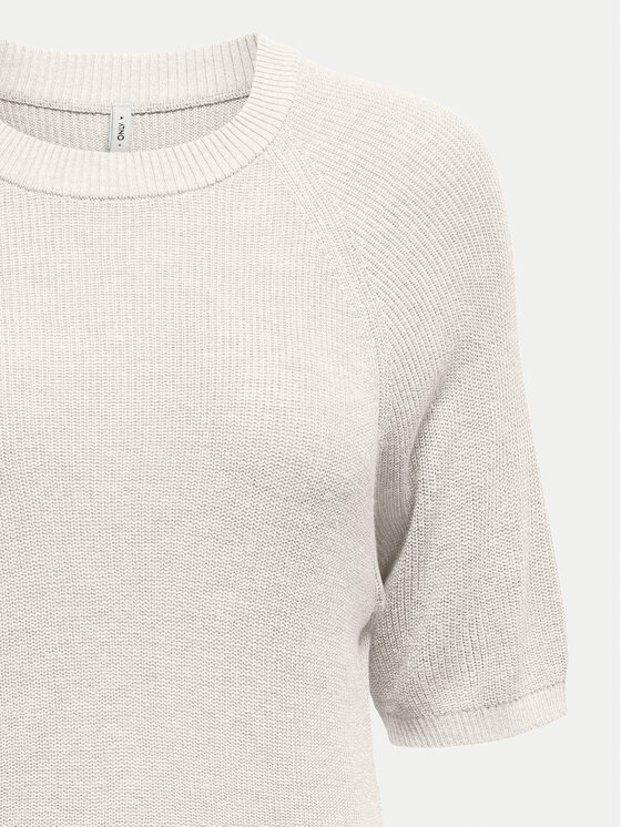 ONLY ONLY Пуловер Lecia 15339541 Бежов Regular Fit