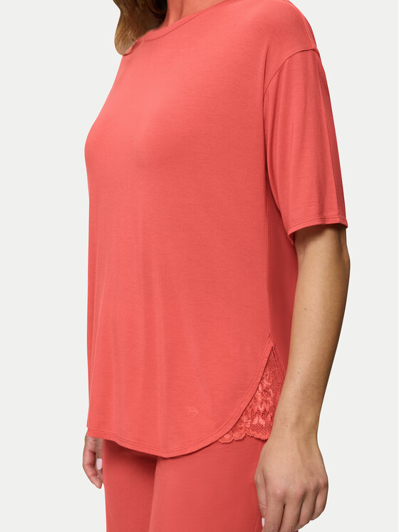 Triumph Triumph Pyžamo Timeless Sensuality 10222627 Koralová Relaxed Fit