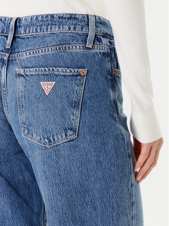 Guess Guess Jeansy W5YA96 D5QKB Tmavomodrá Regular Fit