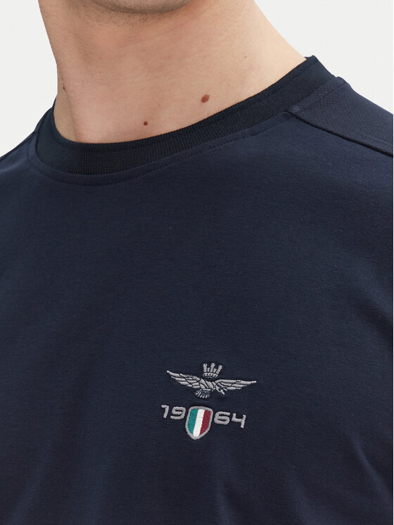 Aeronautica Militare Aeronautica Militare T-krekls 251TS2380J674 Tumši zils Regular Fit
