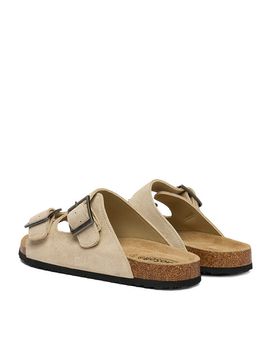 Go Soft Go Soft Pantoletten EOHP-ALMELO-01 Beige