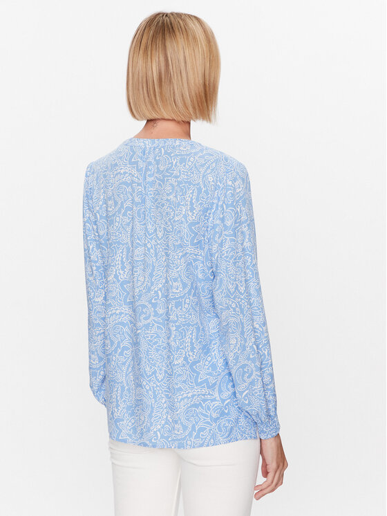 Olsen Olsen Bluse 12001776 Blau Regular Fit