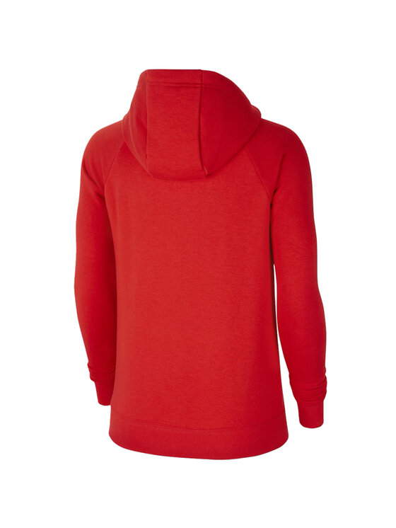Nike Nike Bluza Wmns Park 20 Hoodie Czerwony Regular Fit