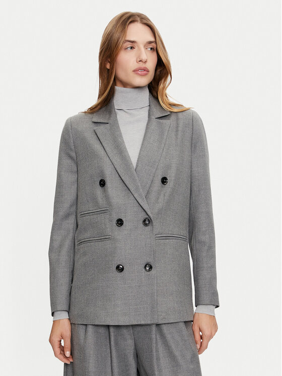 Haveone Haveone Sacou JVI-M032 Gri Regular Fit