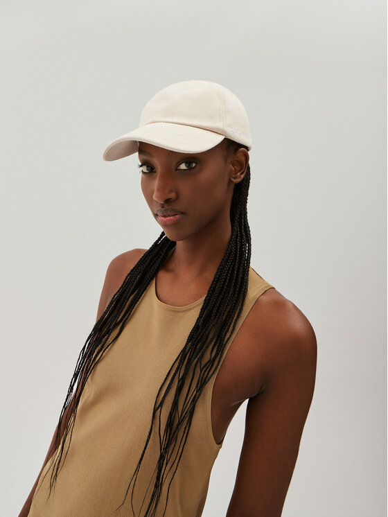 JACQUEMUS JACQUEMUS Kepurė su snapeliu 216AC009U Écru