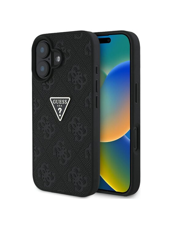 Guess Guess Etui na telefon Apple iPhone 16 Czarny