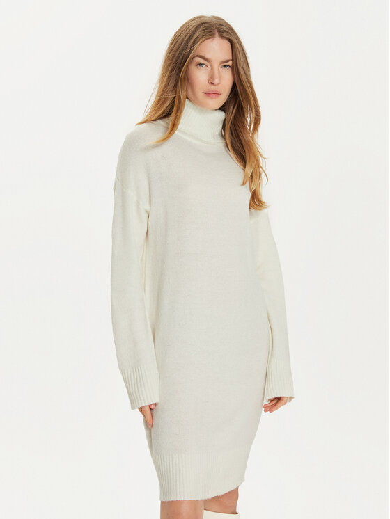 Brave Soul Brave Soul Kootud kleit LKD-230MINGLYB Ekrüüvärv Regular Fit