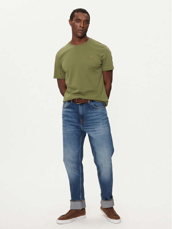 Polo Ralph Lauren Polo Ralph Lauren Тишърт 710740727084 Зелен Slim Fit