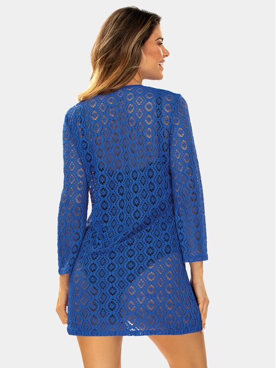 Feba Feba Vestito da spiaggia F235 Blu