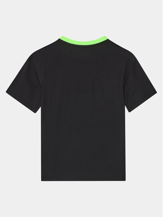 EA7 Emporio Armani EA7 Emporio Armani Marškinėliai 3DBT64 BJVEZ 1200 Juoda Regular Fit