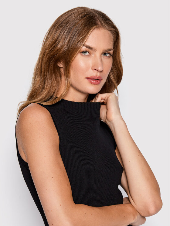 BOSS Boss Top Feskies 50473237 Črna Slim Fit