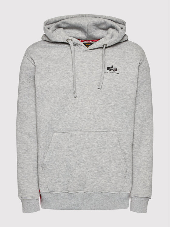 Alpha Industries Alpha Industries Mikina Basic 196318 Sivá Regular Fit