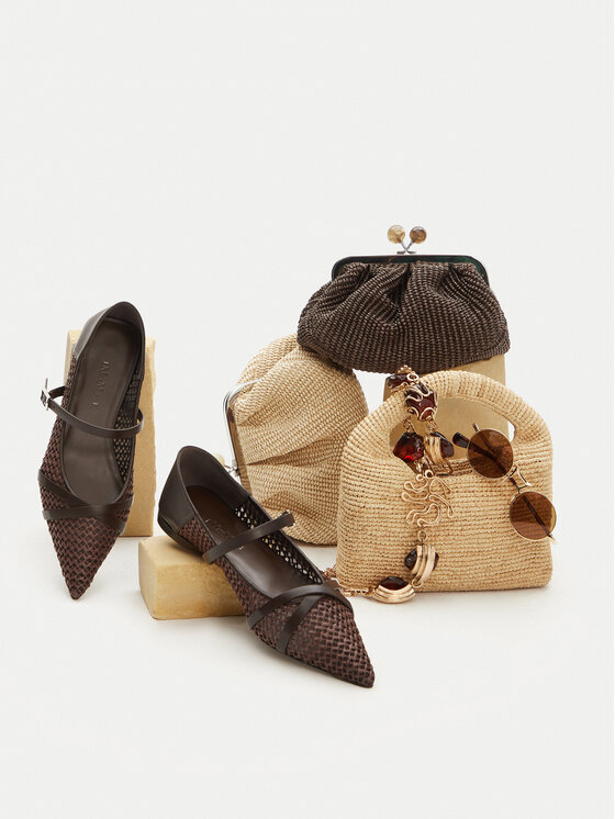 Max Mara Max Mara Półbuty 2514521332600 Brązowy