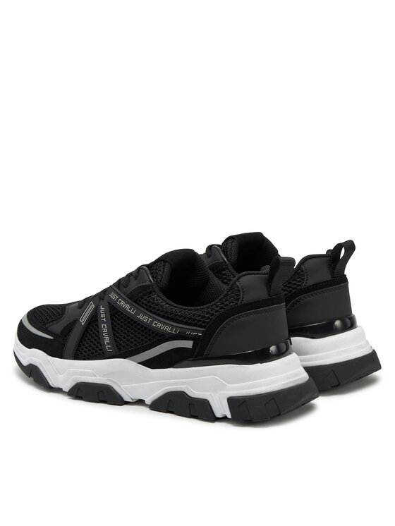 Just Cavalli Just Cavalli Sneakersy 78QA3SH5 ZSC48 Černá