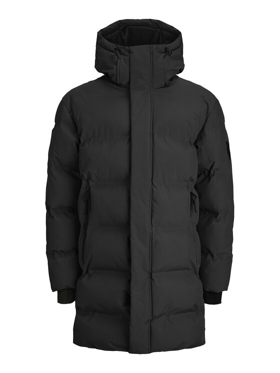 Jack & Jones Jack & Jones Žieminė striukė Fusion 12288983 Juoda Relaxed Fit