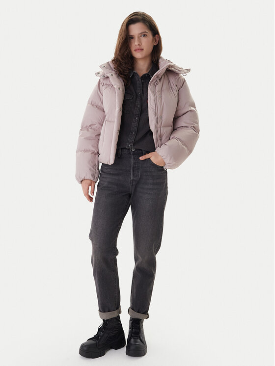 Levi's® Levi's® Pūkinė striukė Western Bubble 003MD-0003 Rožinė Regular Fit
