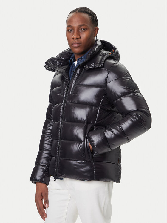 Save The Duck Save The Duck Télikabát D32389M LOVE21 Fekete Regular Fit