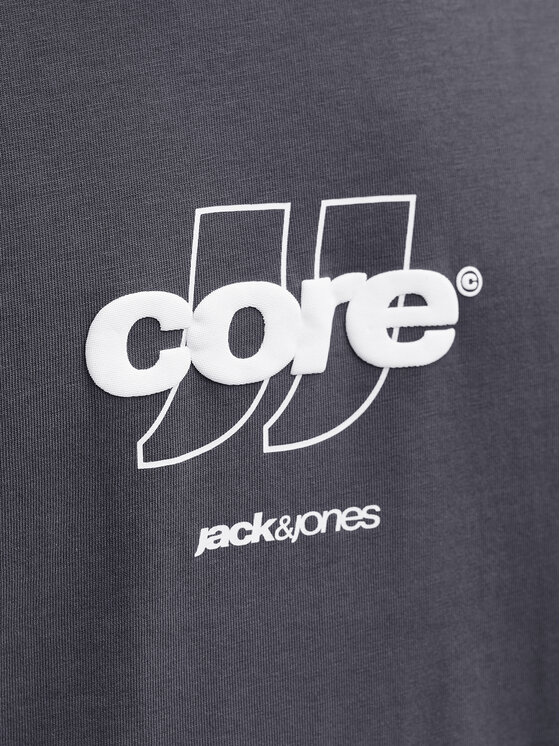 Jack & Jones Jack & Jones Póló Club 12289868 Szürke Relaxed Fit