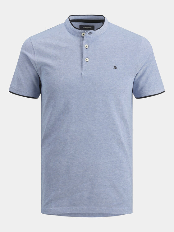 Jack & Jones Jack & Jones Polo Paulos 12199711 Niebieski Slim Fit