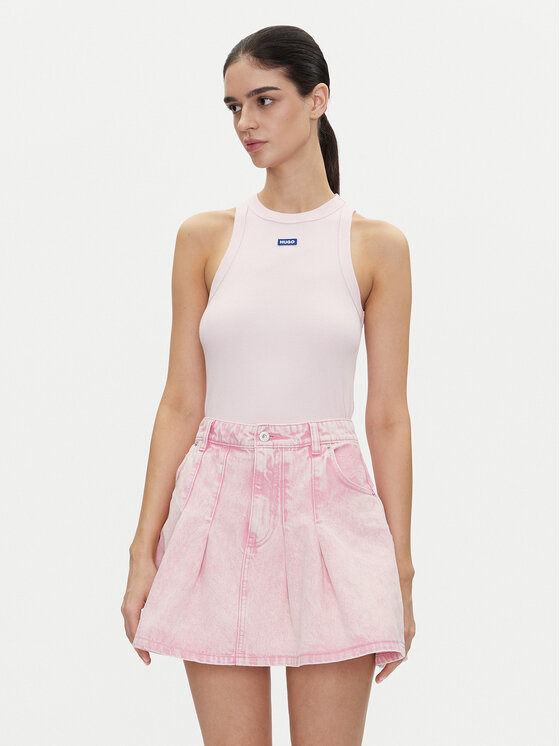 HUGO HUGO Топ Easy Tank_B 50508857 Рожевий Slim Fit